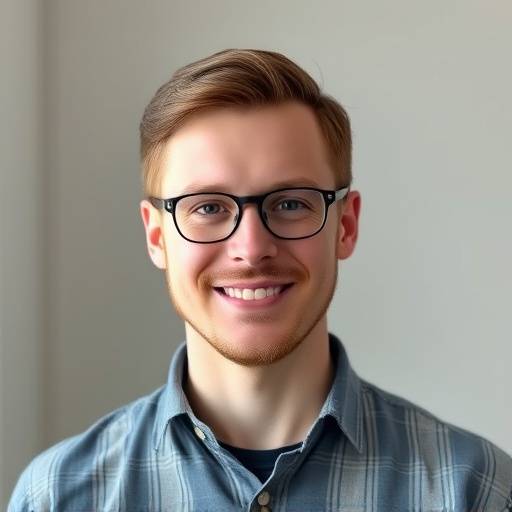 Foto van Finn van Dijk, mede-oprichter en Lead UX/UI Designer van Lumina Design Studio.