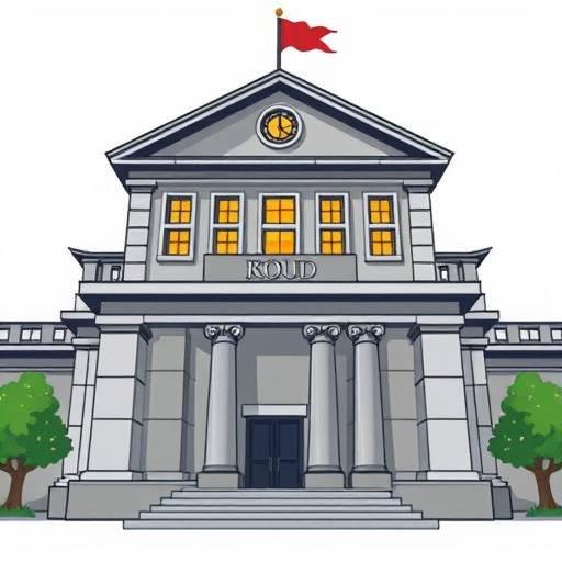 Illustratie van een stevig gebouw, symboliseert robuustheid en stabiliteit